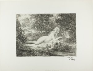 Våren i skogen av Ignace Henri Jean Fantin-Latour
