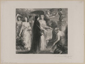 Til Robert Schumann, 1894. av Ignace Henri Jean Fantin-Latour