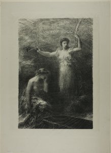 Til Victor Hugo av Ignace Henri Jean Fantin Latour