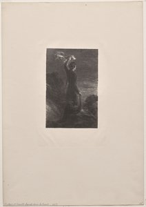 Tristan og Isolde, Act II: Signal in the Night av Ignace Henri Jean Fantin Latour