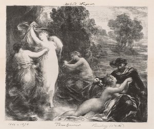 Venusberg av Ignace Henri Jean Fantin Latour