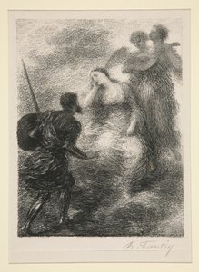Viison av Oberon av Ignace Henri Jean Fantin Latour