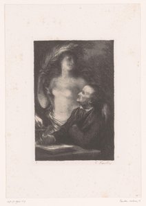 Wagner ser opp til musen sin La Muse Liv og verk til Richard Wagner (serietittel) av Ignace Henri Jean Fantin Latour