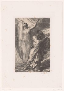 Wotan tilkaller jordgudinnen Erda Siegfried. Akt III. Evocation d
