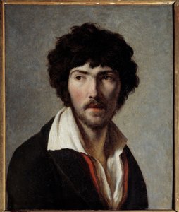 Portrett av maleren Maurice Quay (1779 -1803). Maleri av Henri Francois Rieser (1767-1828)