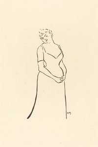 Paula Brebion? av Henri Gabriel Ibels