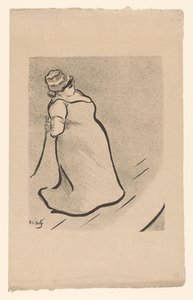 Portrett av sangeren Jeanne Bloch Jeanne Bloch Artister av kafékonserten (serietittel) Le Café Concert (serietittel)