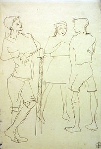 Barn i parken av Henri Gaudier-Brzeska