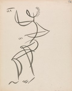 Dansende figur av Henri Gaudier-Brzeska