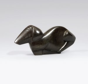 Hund, av Henri Gaudier Brzeska