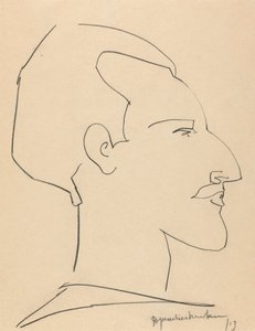 Horace Brodsky av Henri Gaudier Brzeska