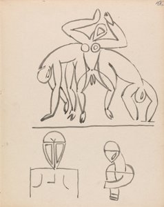 Ni figurstudier