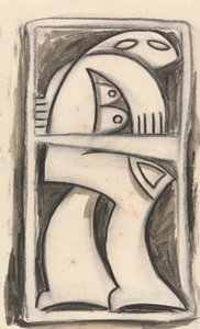 Stående kvinneskikkelse av Henri Gaudier-Brzeska