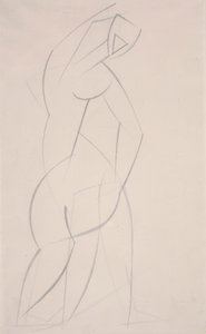 Uten tittel (Studie for Red Stone Dancer) av Henri Gaudier Brzeska