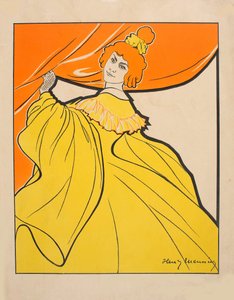 Odette Dulac, ca. 1900.