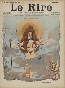 Illustrasjon for Le Rire (farge litho) av Henri Gerbault