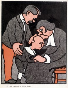 Broder Flamidien, jeg betror det til deg - av Henri Gustave Jossot (1866-1951), i #39;L#39;Assiette au Beurre - Dressur#39;