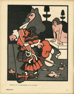 Smørfatet, nummer 102, satirisk i farger av Henri Gustave Jossot