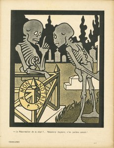#39;Smørfatet#39;, nummer 156, satirisk i farger av Henri Gustave Jossot