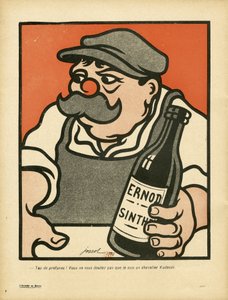 Smørfatet, nummer 169, satirisk i farger av Henri Gustave Jossot