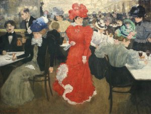 I Café d#39;Harcourt i Paris