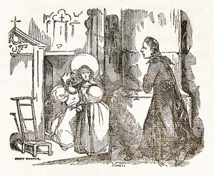 Le Rouge et le Noir [The Red and the Black] av Stendhal (Marie-Henri Beyle) (1783-1842) tittelside fra bok 1 av Henri Joseph Dubouchet
