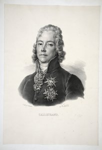 Talleyrand, pub. 1821 av Henri Joseph Hesse