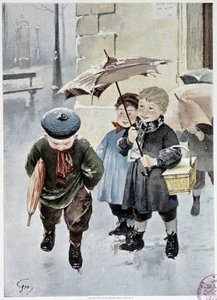 En uavhengig - akvarell av Geoffroy i "" Le Figaro Illustré""", mai 1901 av Henri Jules Jean Geoffroy