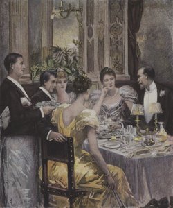 Et middagsselskap av Henri Lafon