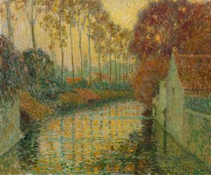 Kanal om høsten (Gisors)