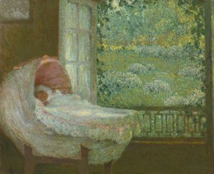 The Cradle, 1905 av Henri Le Sidaner