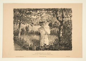 Turen i hagen av Henri Lebasque