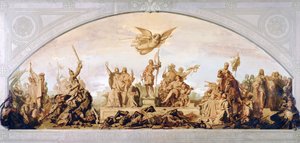 Frankrike under Capetiens, Valois and the Bourbons, 1856 av Henri Lehmann