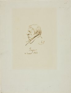 Jean Auguste Dominique Ingres av Henri Lehmann