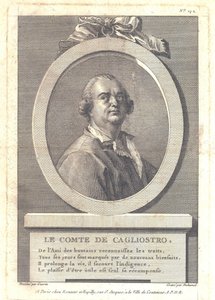 Grev Alessandro di Cagliostro 1743-1795, 1781