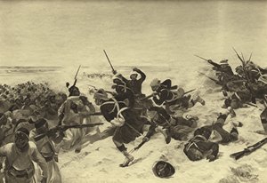 Slaget ved Tel el-Kebir, 1882 (gravyr)