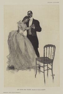 Un Tour de Valse, novelle av Ludovic Halevy av Henri Lucien Doucet