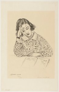 En lesende jente av Henri Matisse