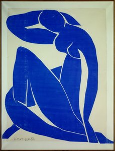 Blå naken II av Henri Matisse
