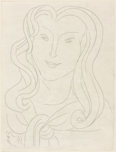 Albumblader, frontispiece, plansje 22 fra Mallarmés dikt av Henri Matisse