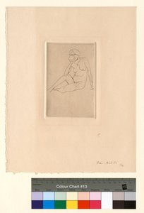Sittende figur - Akt av Henri Matisse