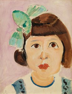 Hodet til en ung jente av Henri Matisse