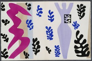 Knivkasteren. Fra «Jazz». Tavle XV. S. 106 av Henri Matisse