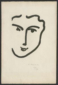 Nadia med det glade smilet av Henri Matisse