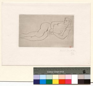 Liggende akt av Henri Matisse
