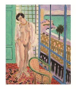 Naken ved vinduet av Henri Matisse