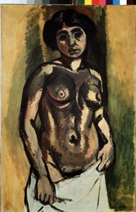 Naken. Svart og gull av Henri Matisse