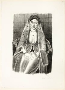 Persisk kvinne av Henri Matisse