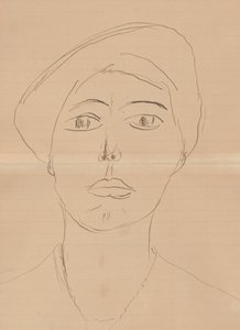 Portrett av en kvinne (Olga Meerson) av Henri Matisse