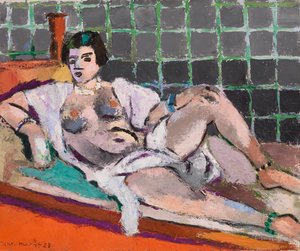 Reclining Odalisk (Liggende naken) av Henri Matisse